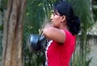 Kettlebell Sumo Deadlift High Pull