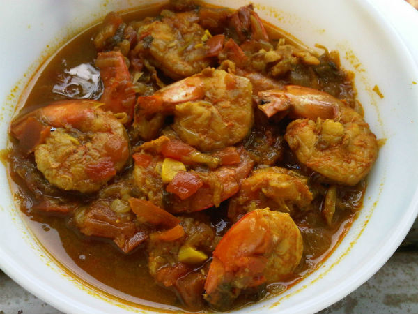 മംഗലാപുരം സ്റ്റൈല്‍ ചെമ്മീന്‍ കറി