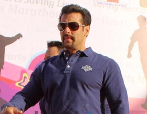 Salman Khan at Little Hearts Marathon