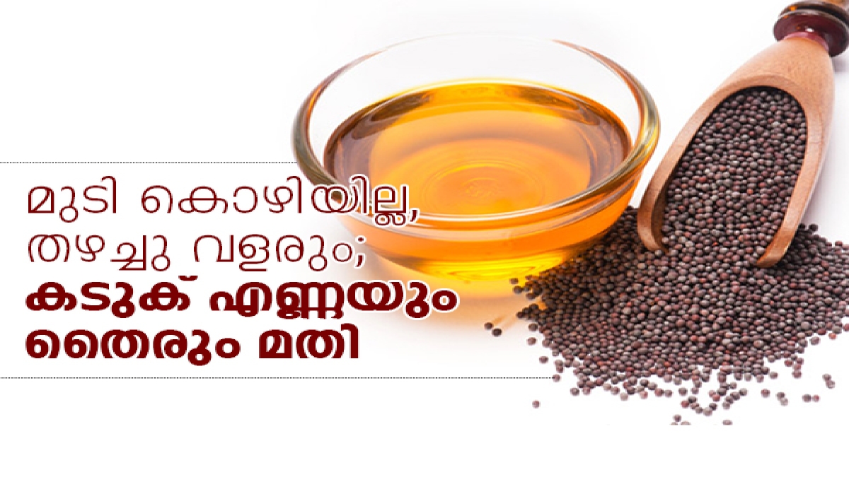 Mustard Oil Hair Masks For Hair Growth മുടി കൊഴിയില്ല, വളരും
