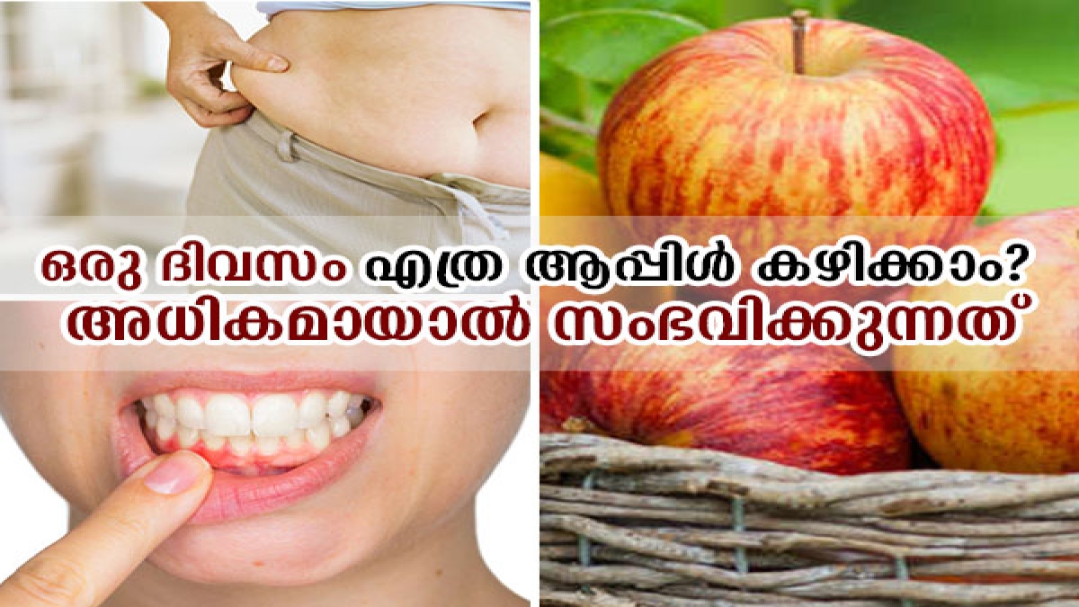 Side Effects of Eating Too Many Apples ഒരു ദിവസം എത്ര ആപ്പിള്