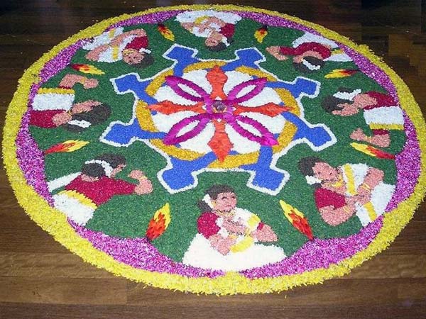ഓണപ്പൂക്കളങ്ങളുടെ ഭംഗി കാണൂ
