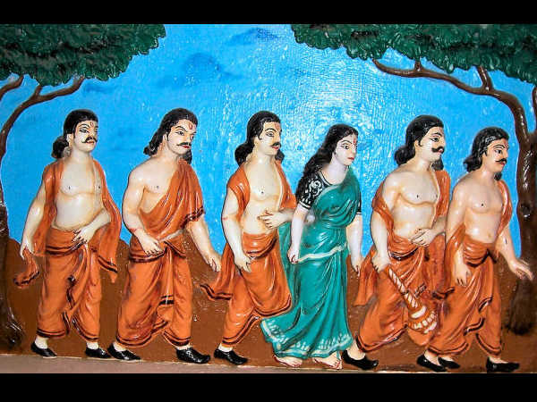 2. ദ്രൗപതിയും പാണ്ഡവന്മാരും