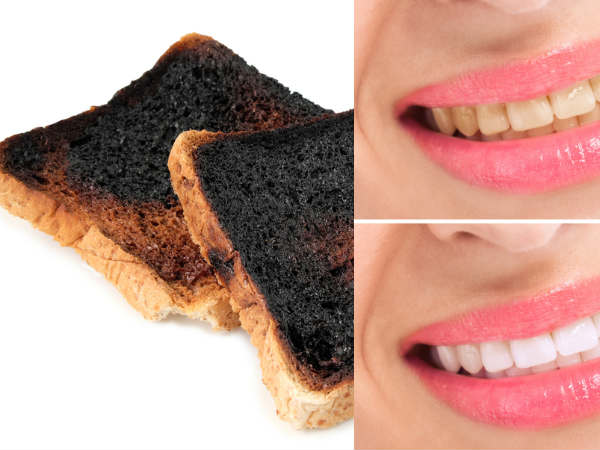 How Use Burned Bread Teeth Whitening