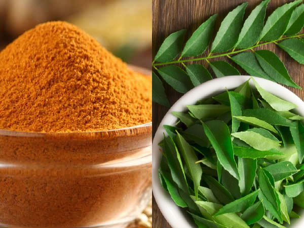 കറിവേപ്പിലയും മഞ്ഞളും
