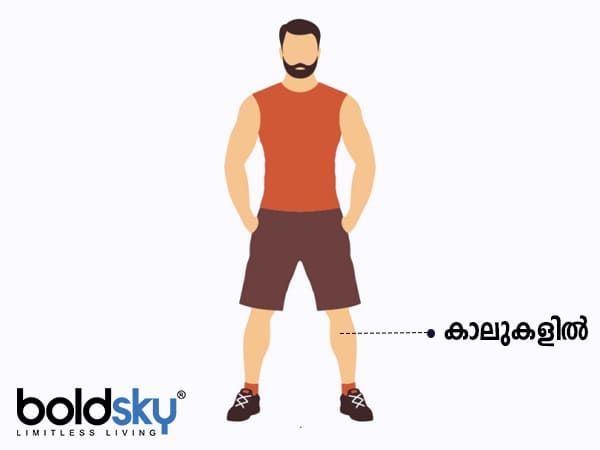 കാലുകളിലാണ് ഉള്ളതെങ്കില്