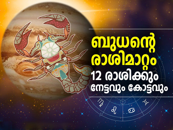 Mercury Transit In Scorpio On 28 November 2020 Effects On Zodiac Signs In Malayalam