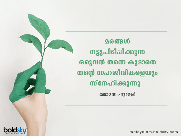 പരിസ്ഥിതി ദിന സന്ദേശങ്ങള്