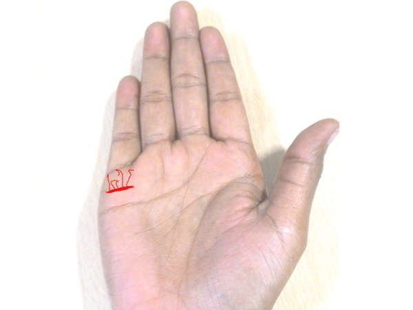 രേഖയുടെ അറ്റത്ത് മടക്കുണ്ടെങ്കില്