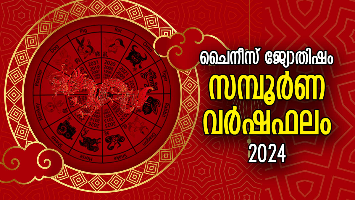 Chinese Horoscope 2024 ചൈനീസ് ജ്യോതിഷം പ്രകാരം നിങ്ങളുടെ സമ്പൂര്‍ണ വര്