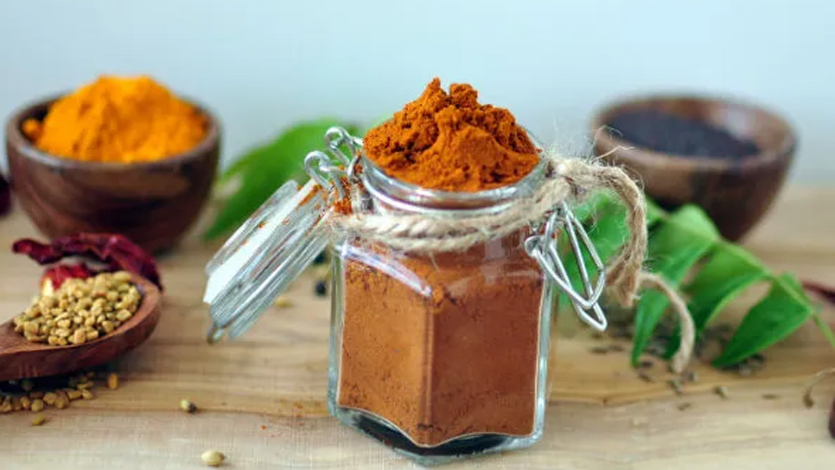 Sambar Powder Recipe And How To Store This For Long Time